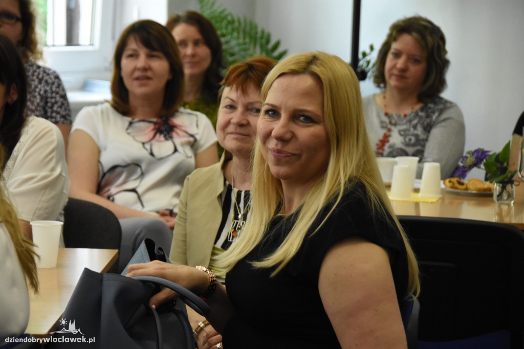 Olga Bończyk spotkała się z nauczycielami