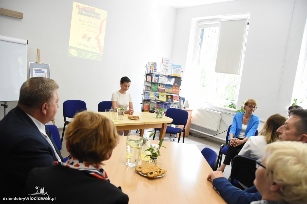 Olga Bończyk spotkała się z nauczycielami