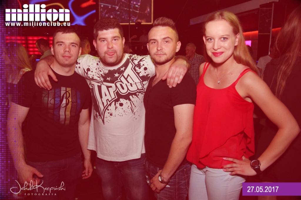 Gorąca sobotnia noc w klubie Million