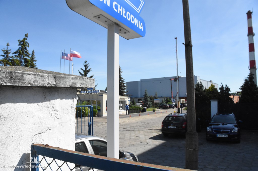 Pożar magazynu w chłodni