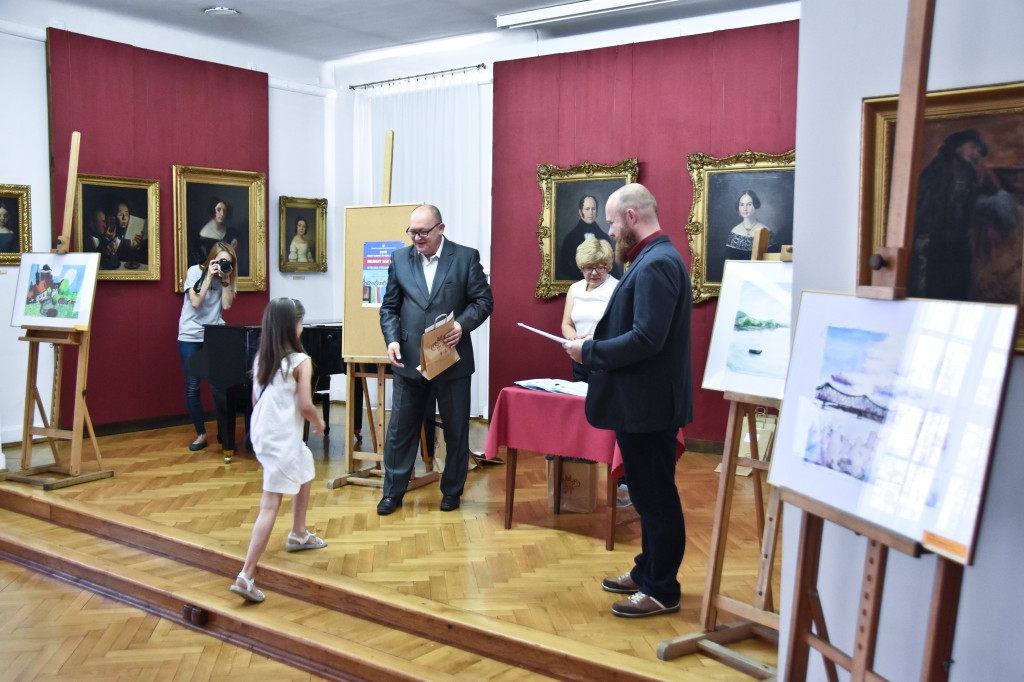 Podsumowali plener malarski nad Wisłą