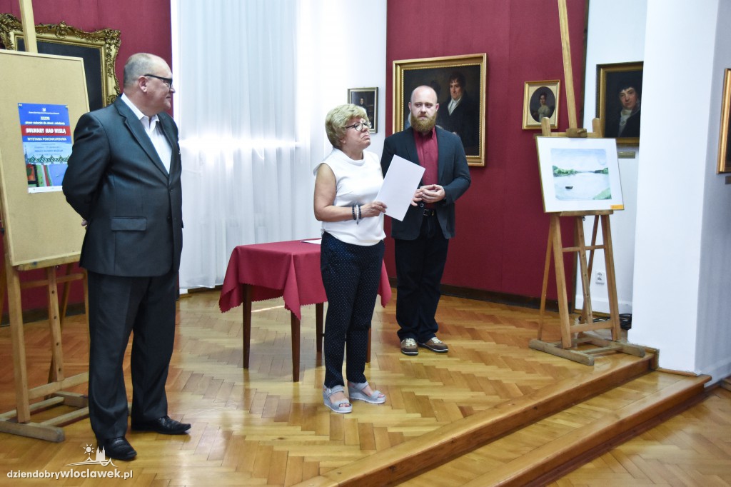Podsumowali plener malarski nad Wisłą