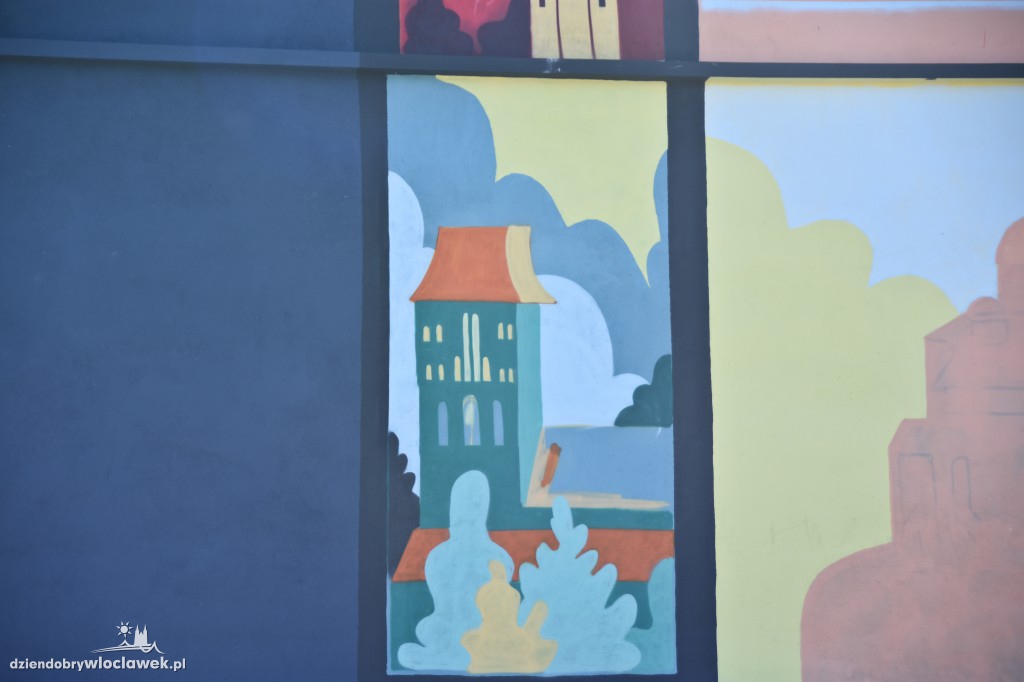Mural na bulwarach prawie gotowy
