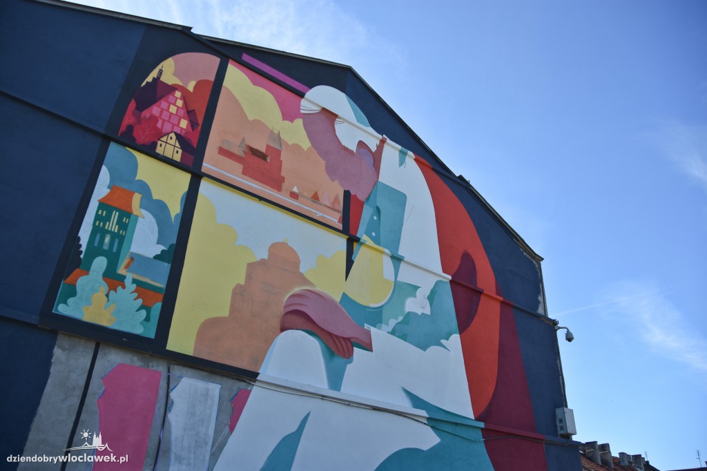 Mural na bulwarach prawie gotowy