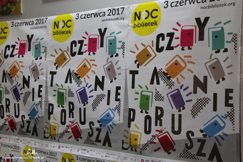 Noc Bibliotek: Czytanie porusza