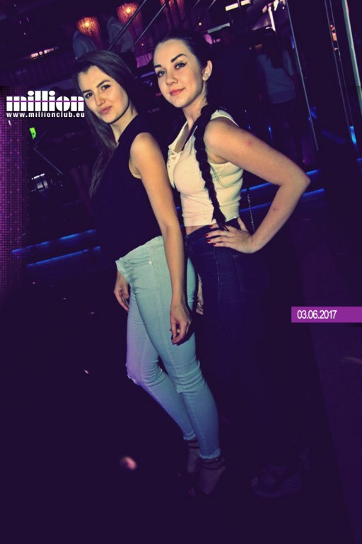 Gorąca sobotnia noc w klubie Million