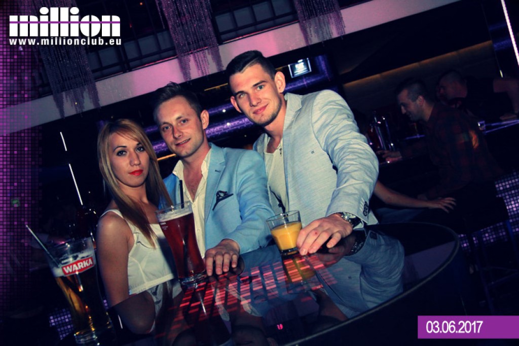 Gorąca sobotnia noc w klubie Million