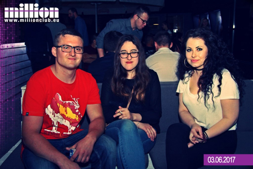 Gorąca sobotnia noc w klubie Million
