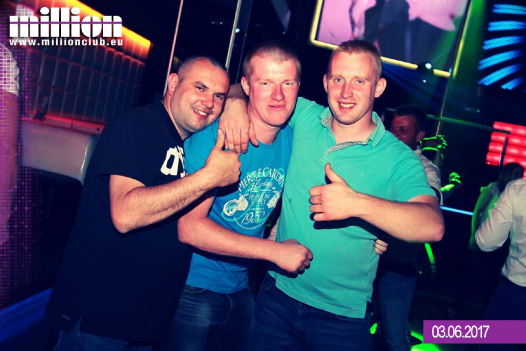 Gorąca sobotnia noc w klubie Million