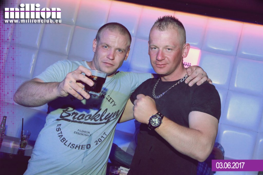 Gorąca sobotnia noc w klubie Million