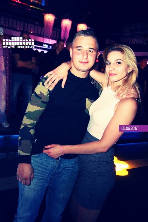 Gorąca sobotnia noc w klubie Million