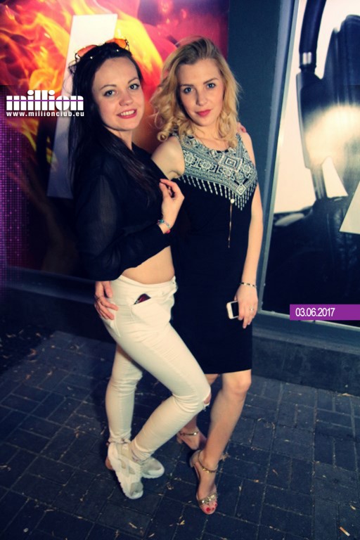 Gorąca sobotnia noc w klubie Million