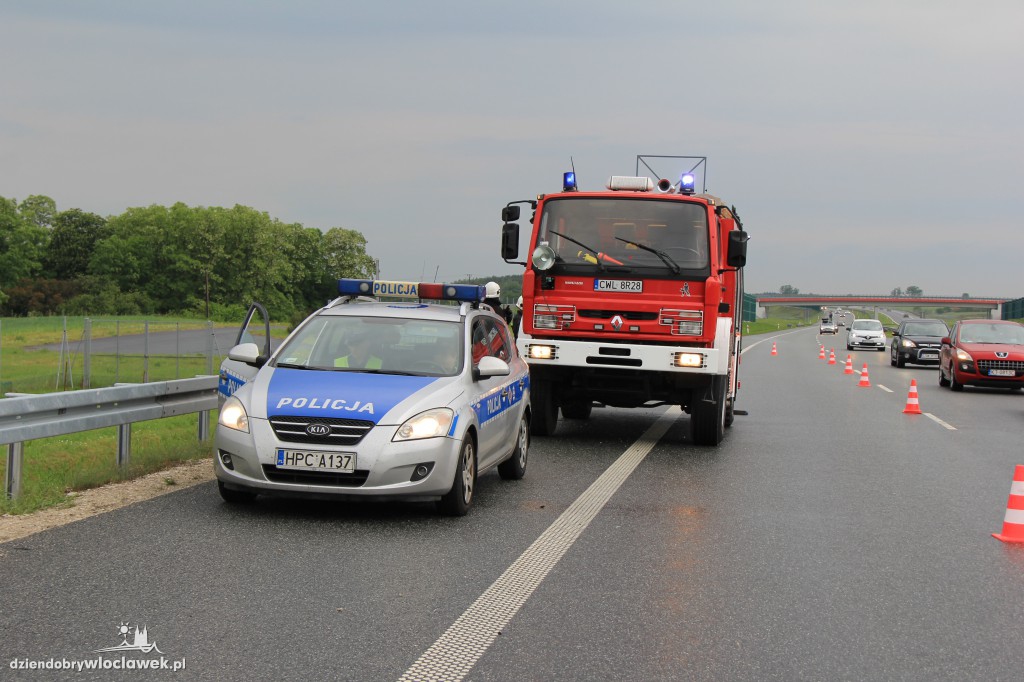 Kolejna Kolizja na autostradzie A1