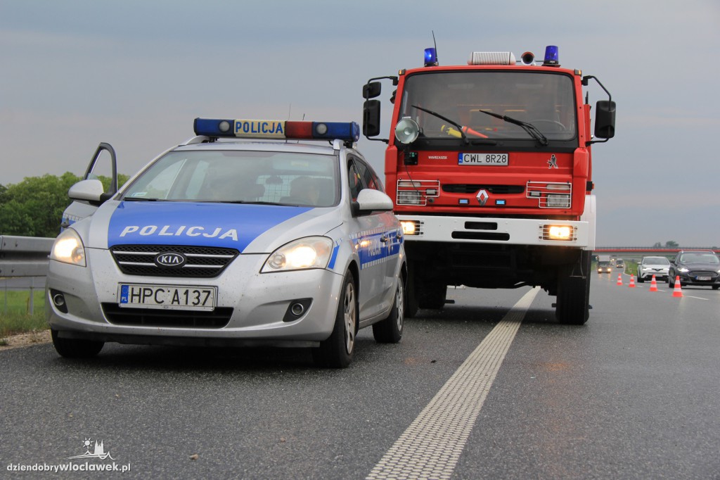 Kolejna Kolizja na autostradzie A1