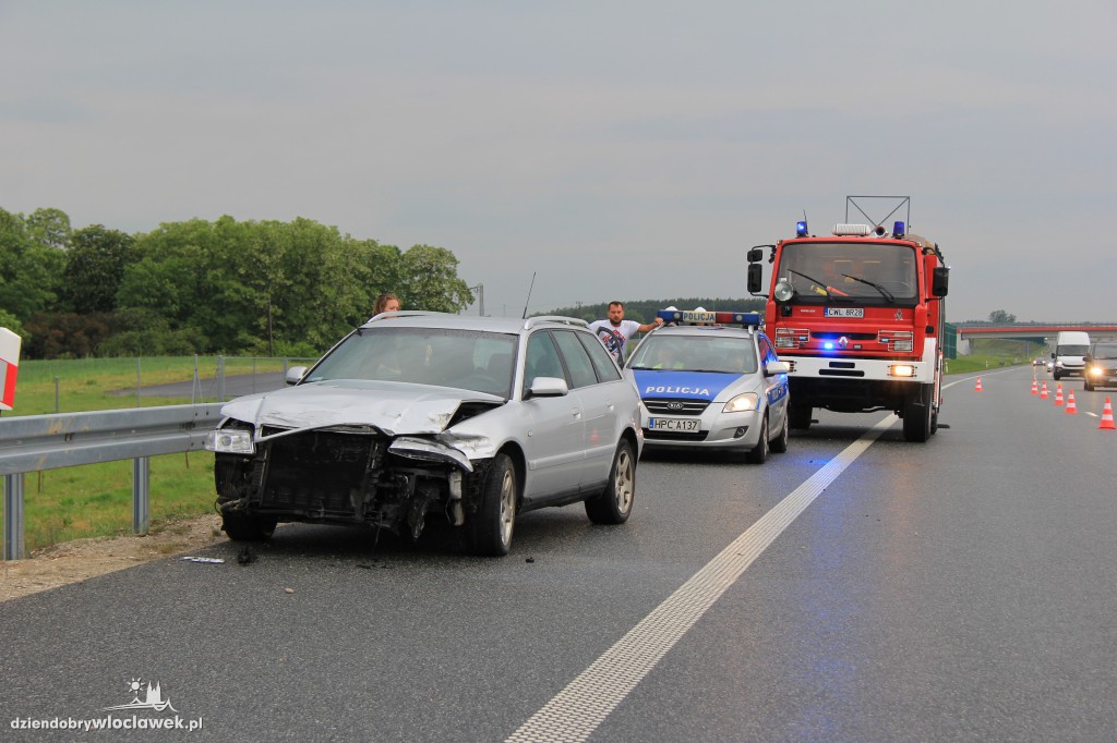 Kolejna Kolizja na autostradzie A1