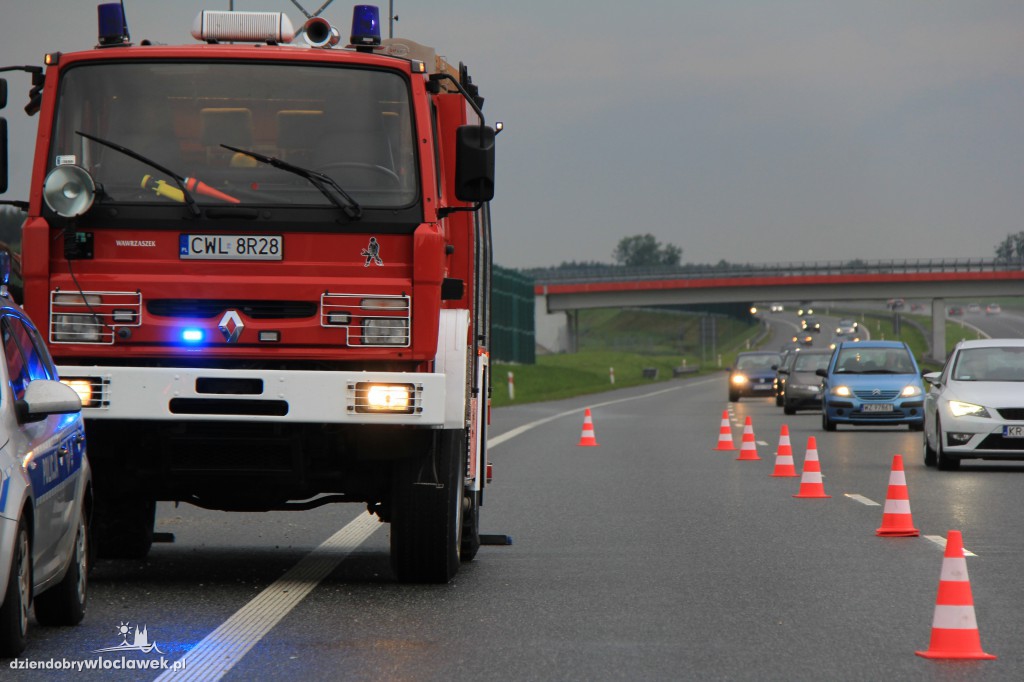Kolejna Kolizja na autostradzie A1