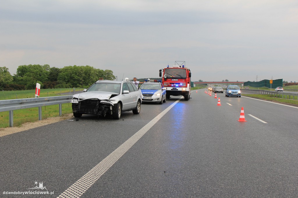 Kolejna Kolizja na autostradzie A1