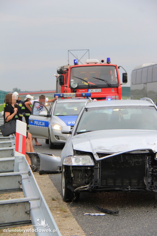 Kolejna Kolizja na autostradzie A1