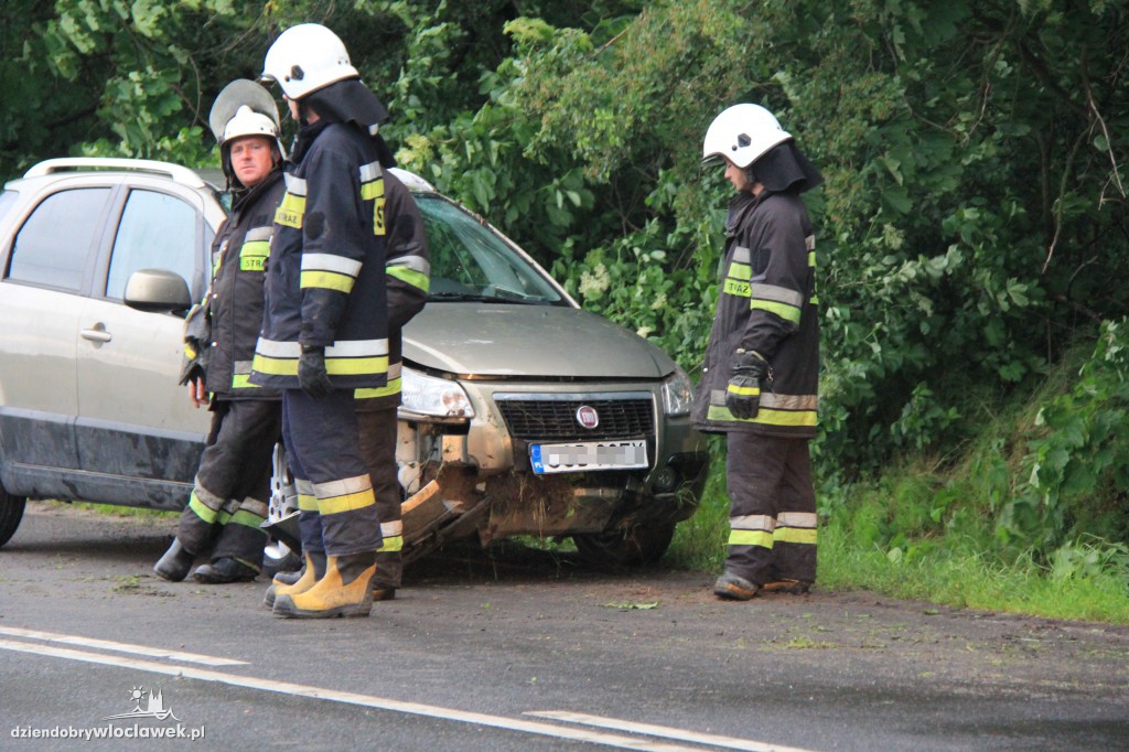 Kierowca nie zapanował nad pojazdem