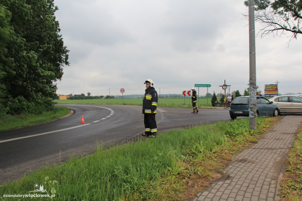 Kierowca nie zapanował nad pojazdem