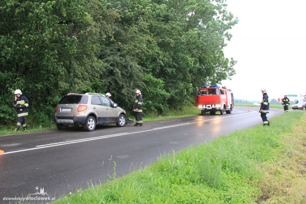 Kierowca nie zapanował nad pojazdem