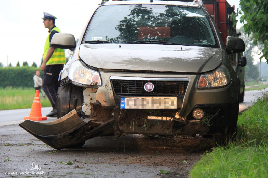 Kierowca nie zapanował nad pojazdem