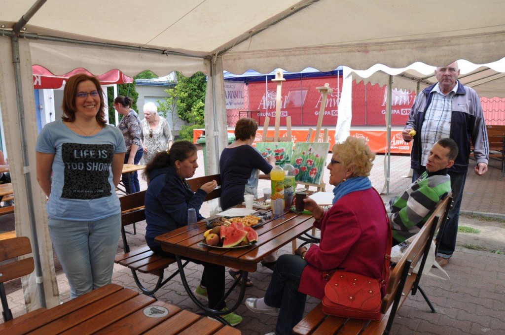 Plener malarski w Marinie Zarzeczewo