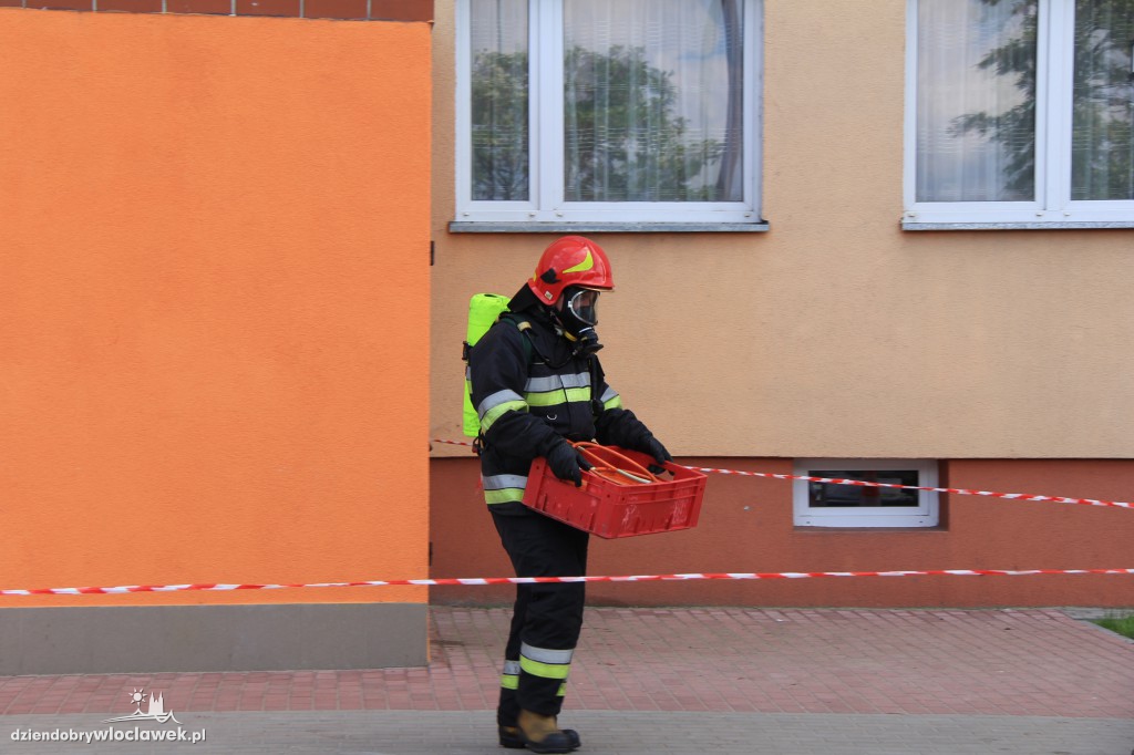 Pożar mieszkania na Toruńskiej