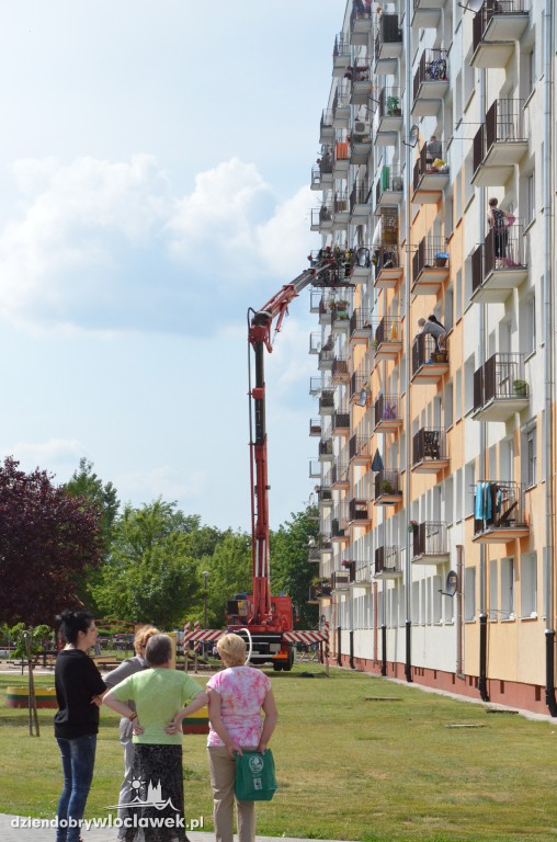 Pożar mieszkania na Toruńskiej