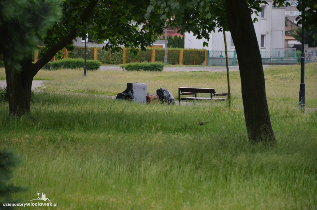 Park Łokietka zapuszczony. Dlaczego?