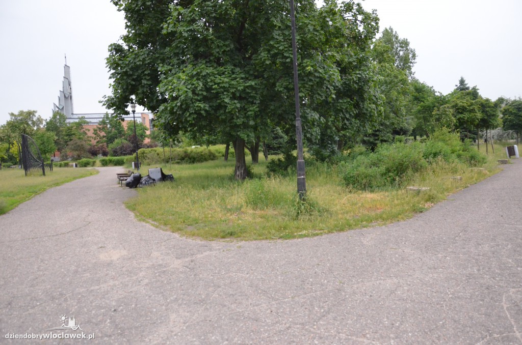 Park Łokietka zapuszczony. Dlaczego?