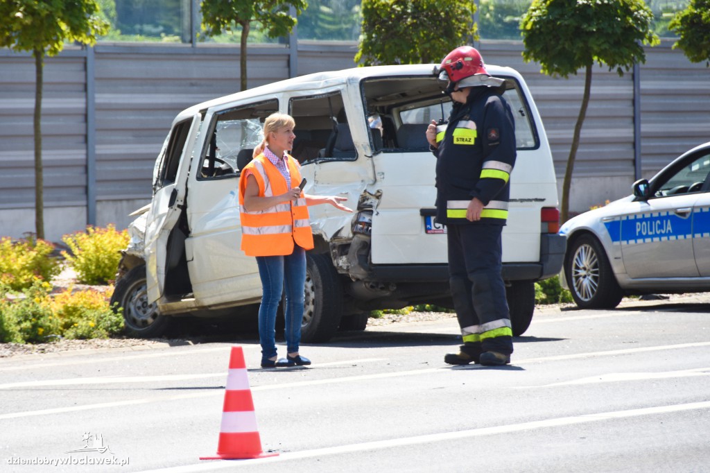 Tir zderzył się z dostawczakiem na DK91