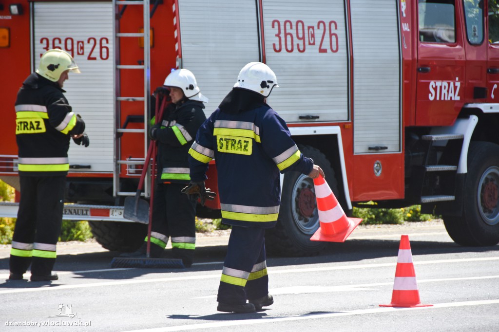 Tir zderzył się z dostawczakiem na DK91