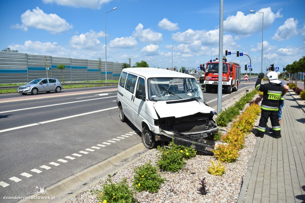 Tir zderzył się z dostawczakiem na DK91