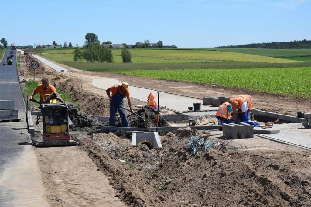Przebudowa drogi Osięciny-Włocławek