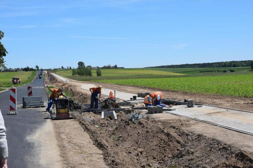 Przebudowa drogi Osięciny-Włocławek