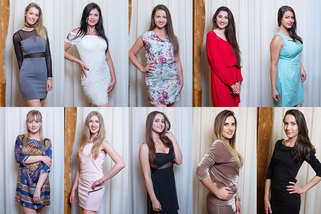 Sesja finalistek wyborów Miss PWSZ 2017