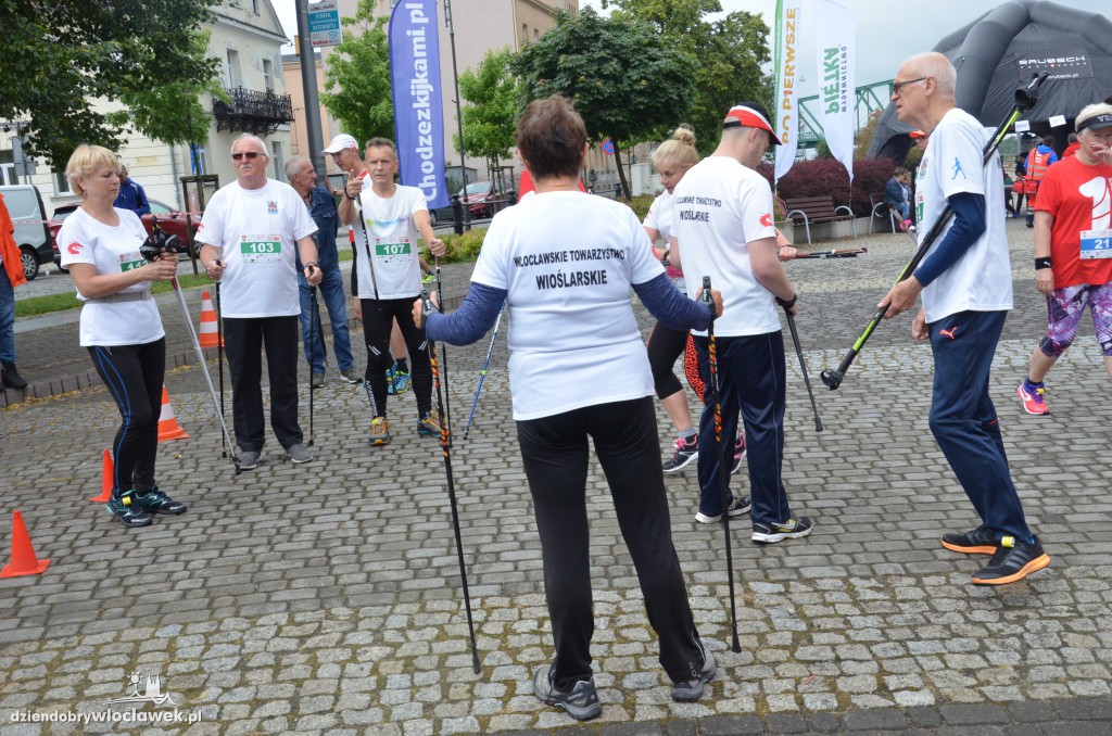Marsz Malucha i bieg nordic walking