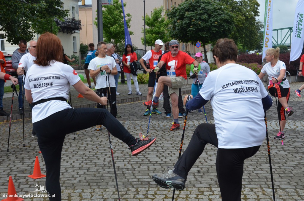 Marsz Malucha i bieg nordic walking