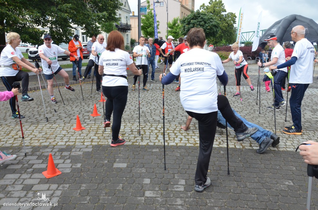 Marsz Malucha i bieg nordic walking
