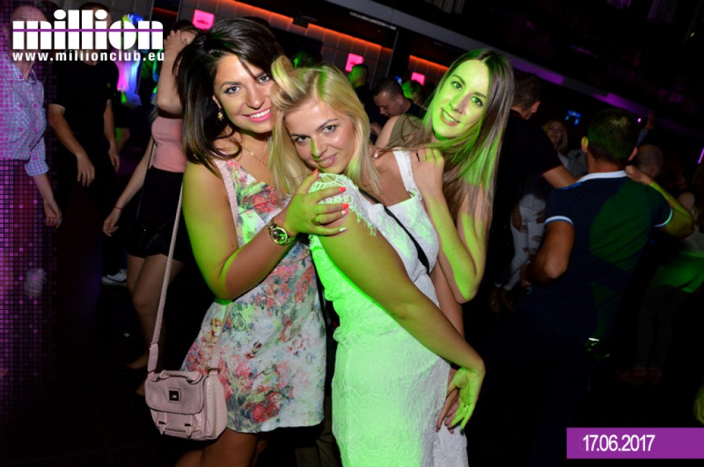 Gorąca sobotnia noc w Million Club