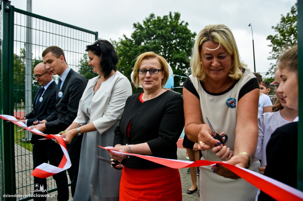 Otwarcie boiska szkolnego przy SP 18