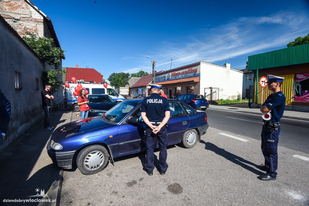 Akcja Stop wypadkom w Brześciu Kuj.