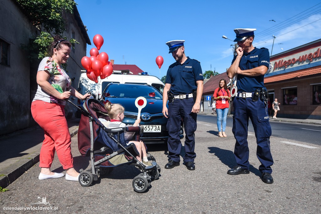 Akcja Stop wypadkom w Brześciu Kuj.