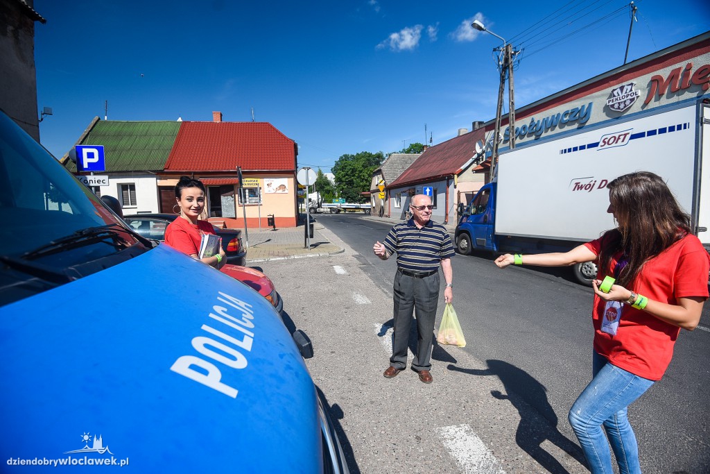 Akcja Stop wypadkom w Brześciu Kuj.