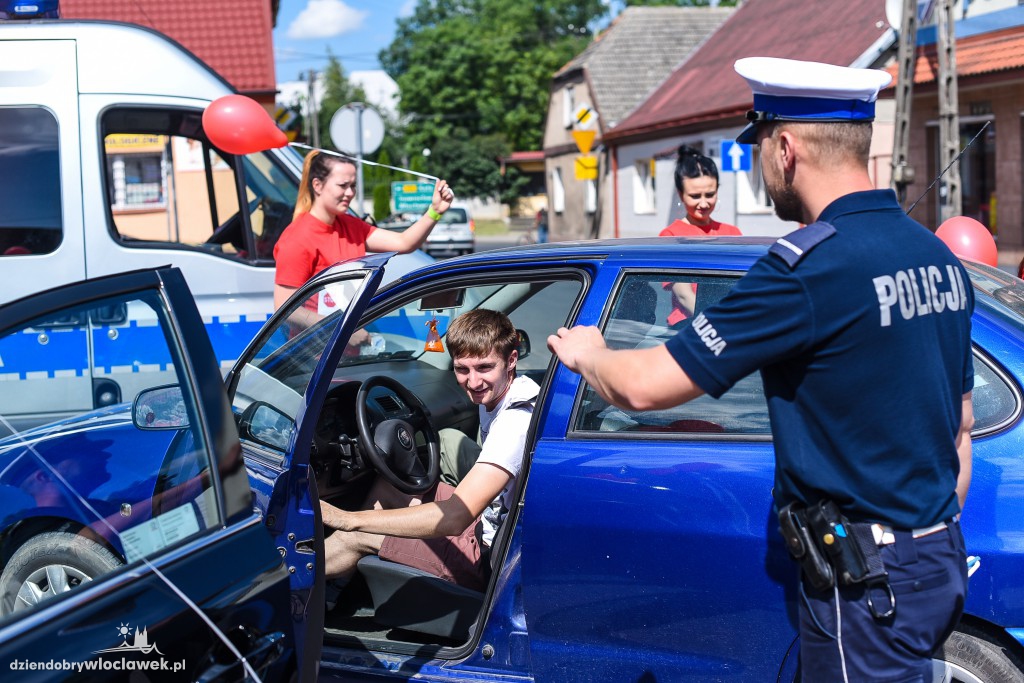 Akcja Stop wypadkom w Brześciu Kuj.