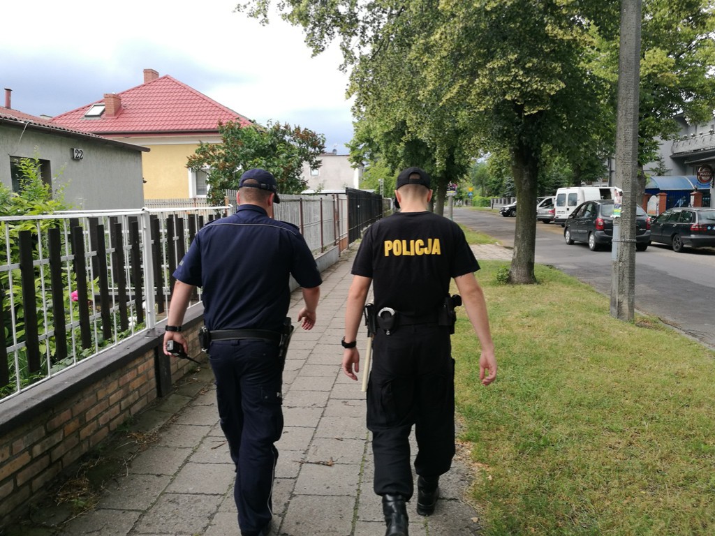 Młodzi policjanci we Włocławku