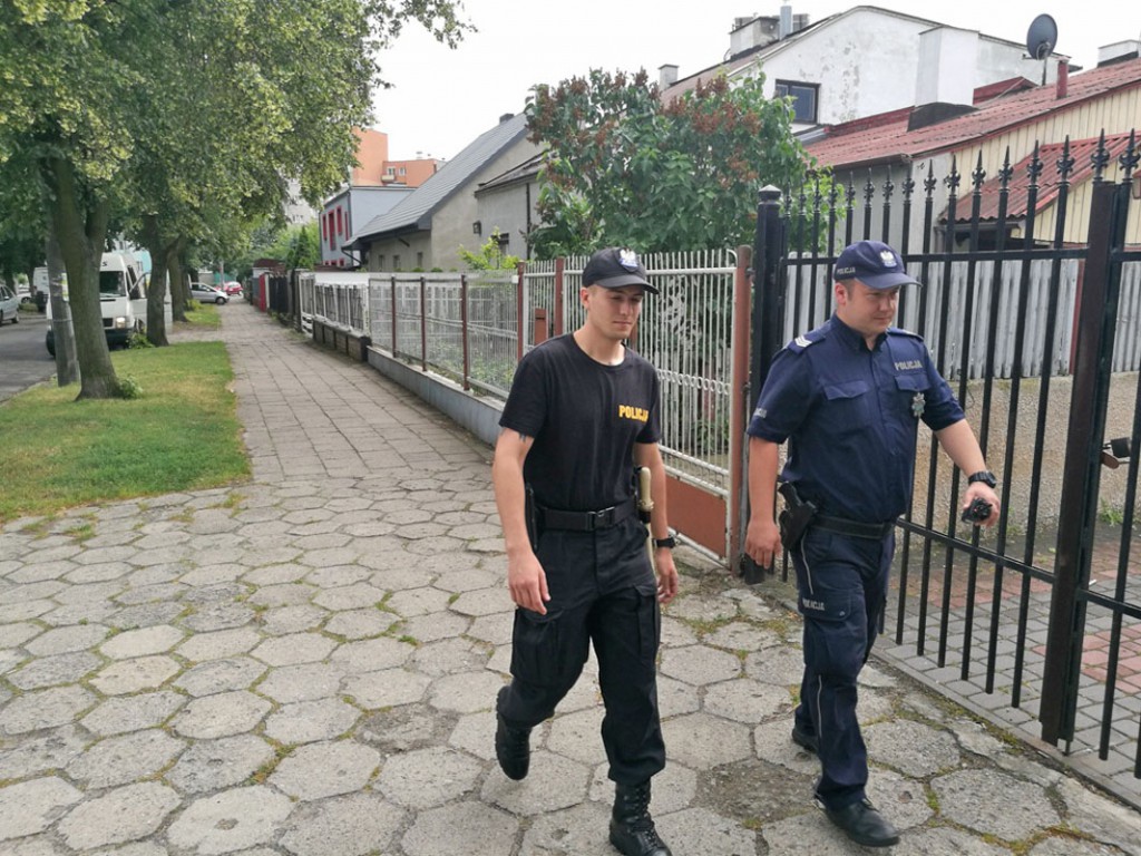Młodzi policjanci we Włocławku