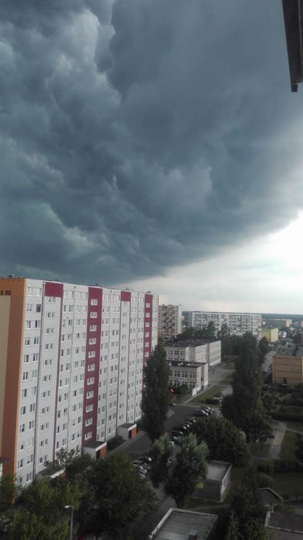 Zdjęcia burzy od Czytelników DDWloclawek