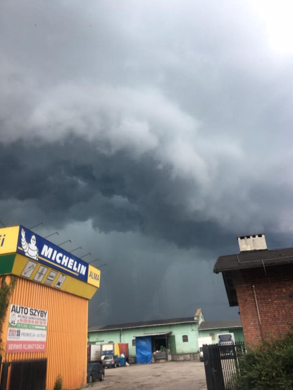 Zdjęcia burzy od Czytelników DDWloclawek